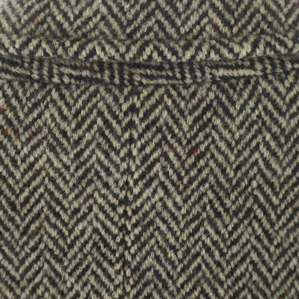 RALPH LAUREN (ラルフローレン) カシミヤ混 ウール ヘリンボーン 3B 