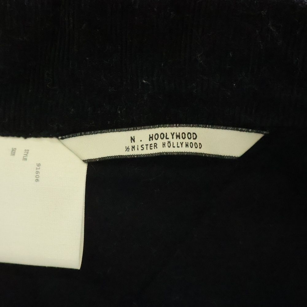 N.HOOLYWOOD (エヌハリウッド) 18AW SOUTIEN COLLAR PULL FRONT ZIP