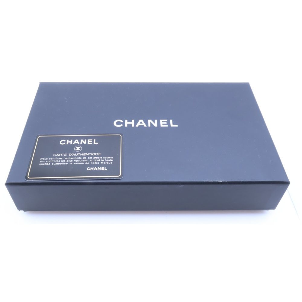 CHANEL (シャネル) ココマーク 長財布 ブラック パテントレザー