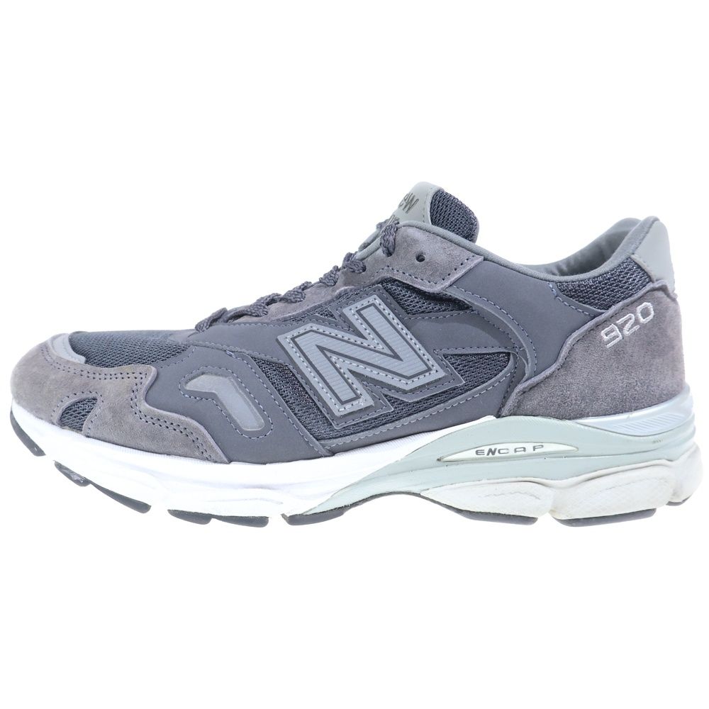 New Balance ニューバランス M920CHR メッシュ スウェードレザー ローカットスニーカー グレー US9/27cm New Balance (ニューバランス) M920CHR メッシュ スウェードレザー
