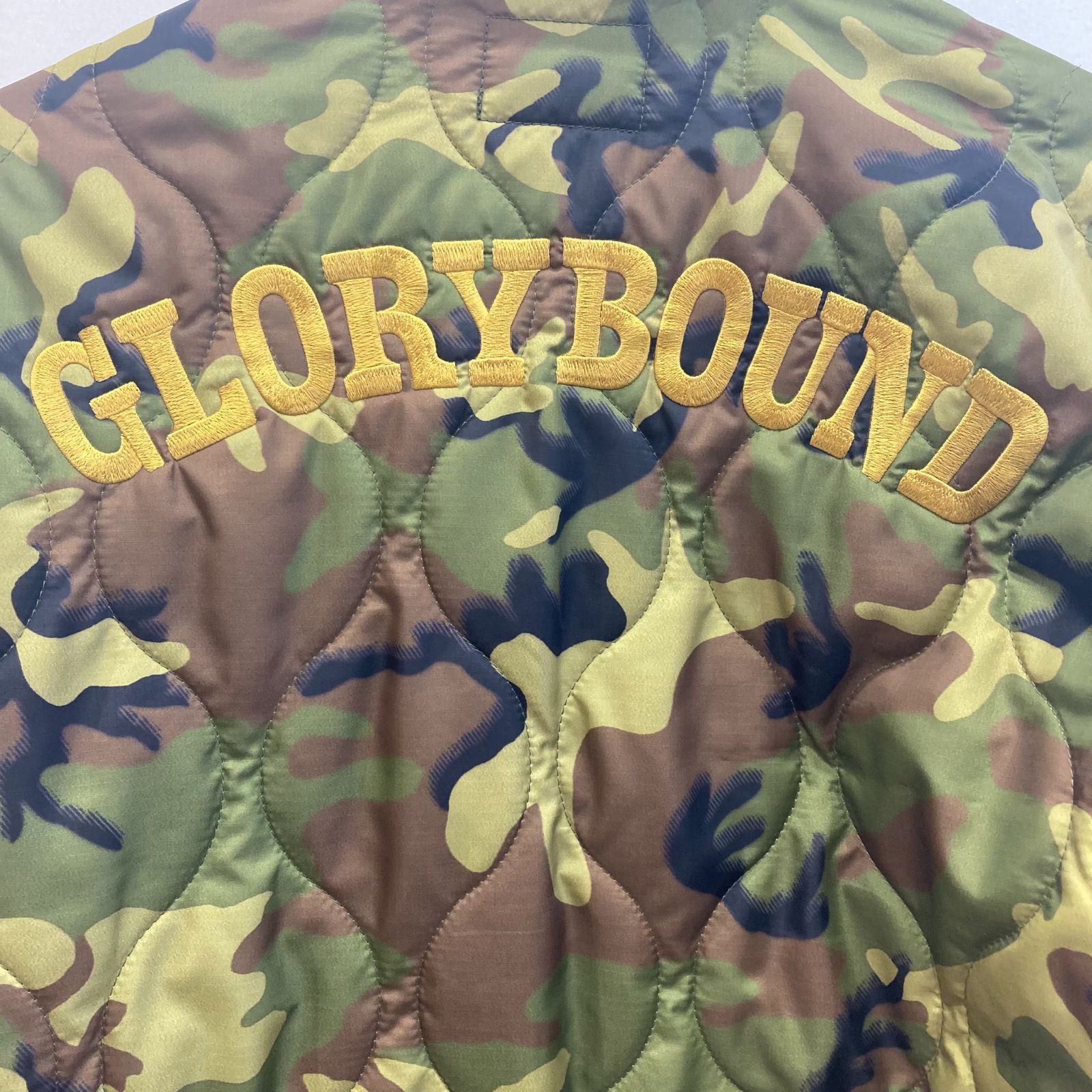 COOTIE GLORY BOUND クーティ ワッペン 刺繍 キルティング カモ 