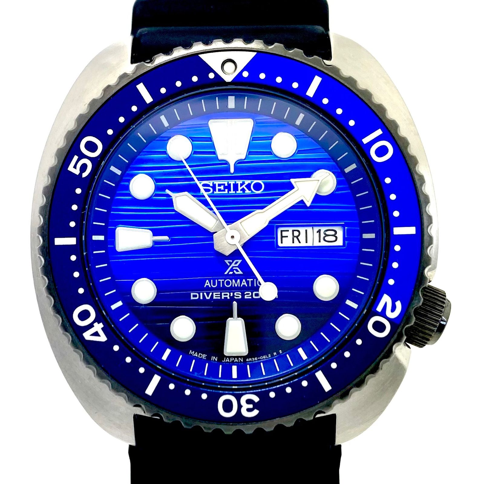 Seiko Prospex SRPC91 Automatic Dive Watch 200m Blue Gradient Used