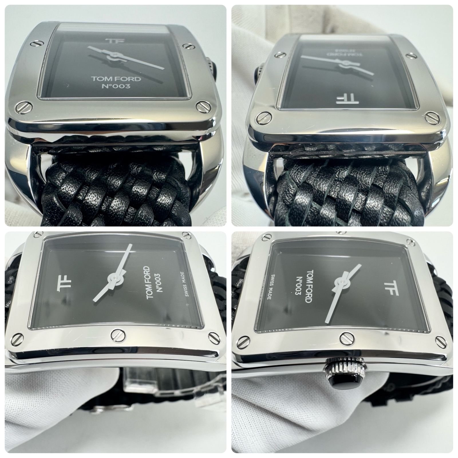 美品】腕時計 メンズ トムフォード TOM FORD N.003 TFT003001 クォーツ 