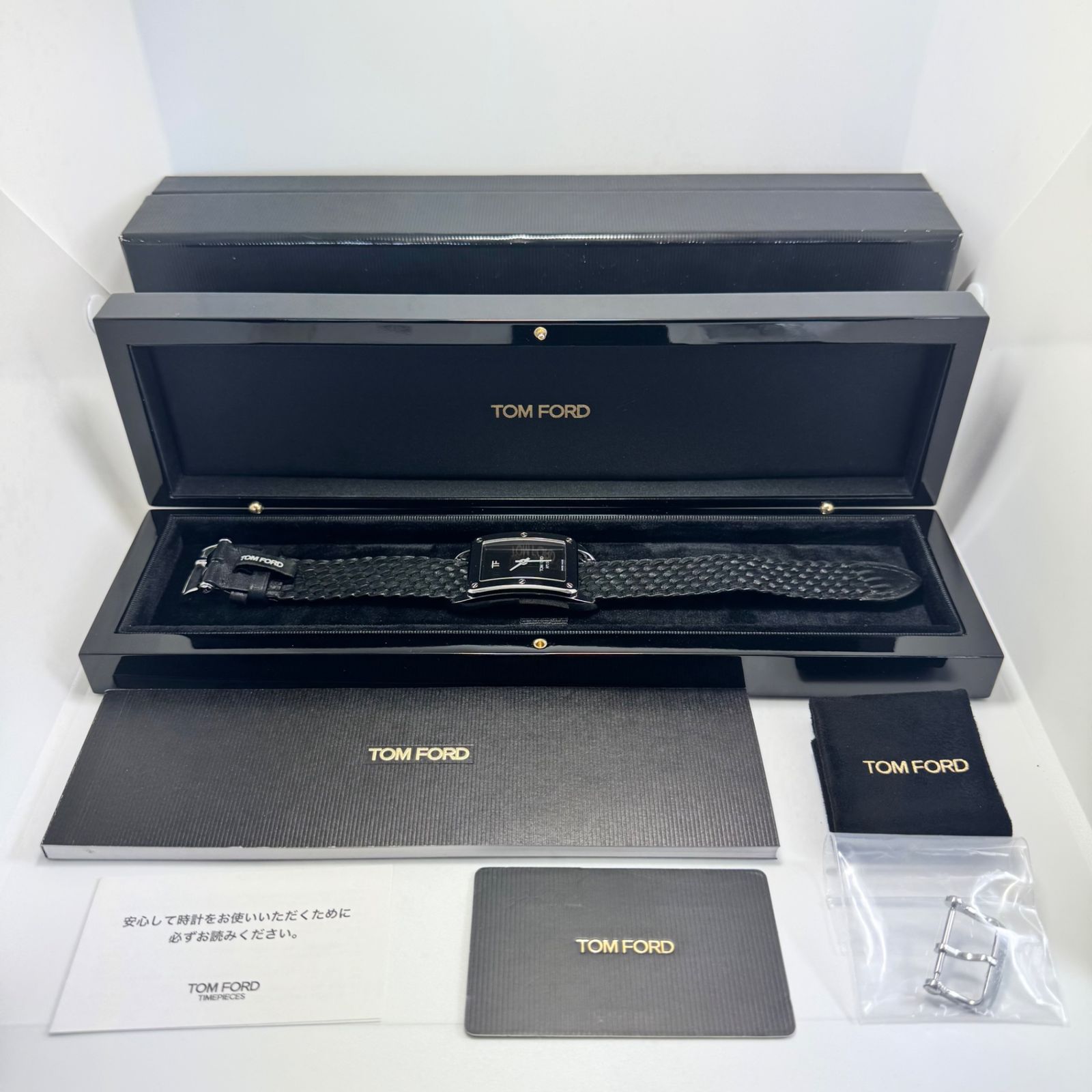 美品】腕時計 メンズ トムフォード TOM FORD N.003 TFT003001 クォーツ 