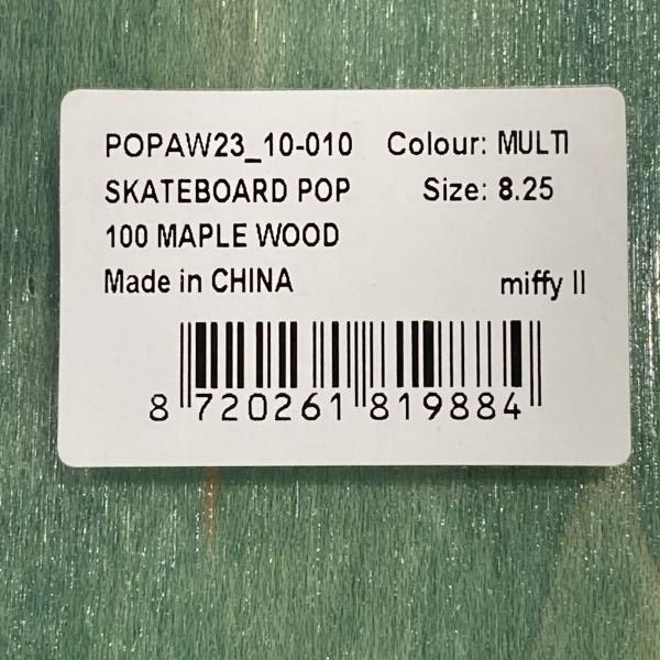 中古】Pop Trading Company ミッフィー スケボーデッキ ポップ