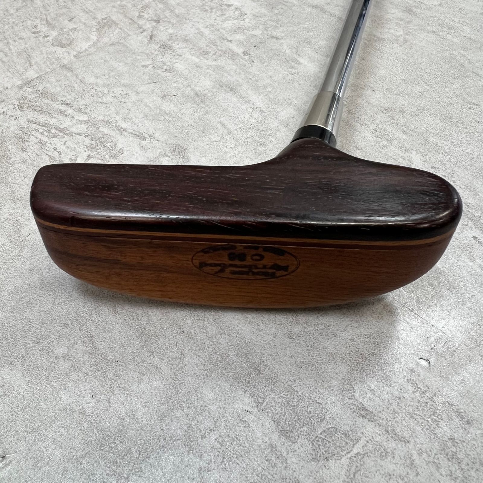 Myrtle wood putter 木製パター メンズゴルフ パター ピン型