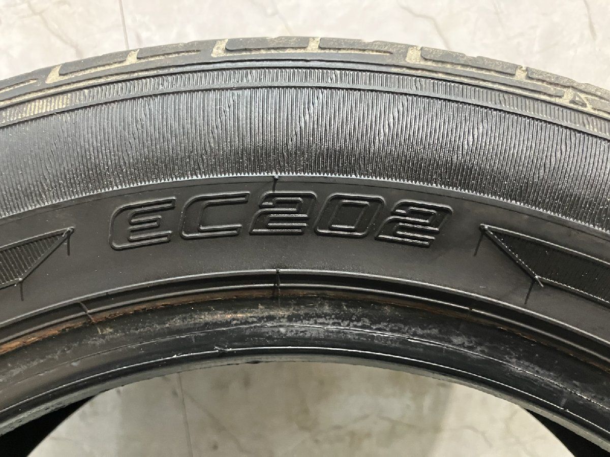 DUNLOP ENASAVE EC202 185/60R15 15インチ 夏タイヤ 1本 23年製 バリ溝 