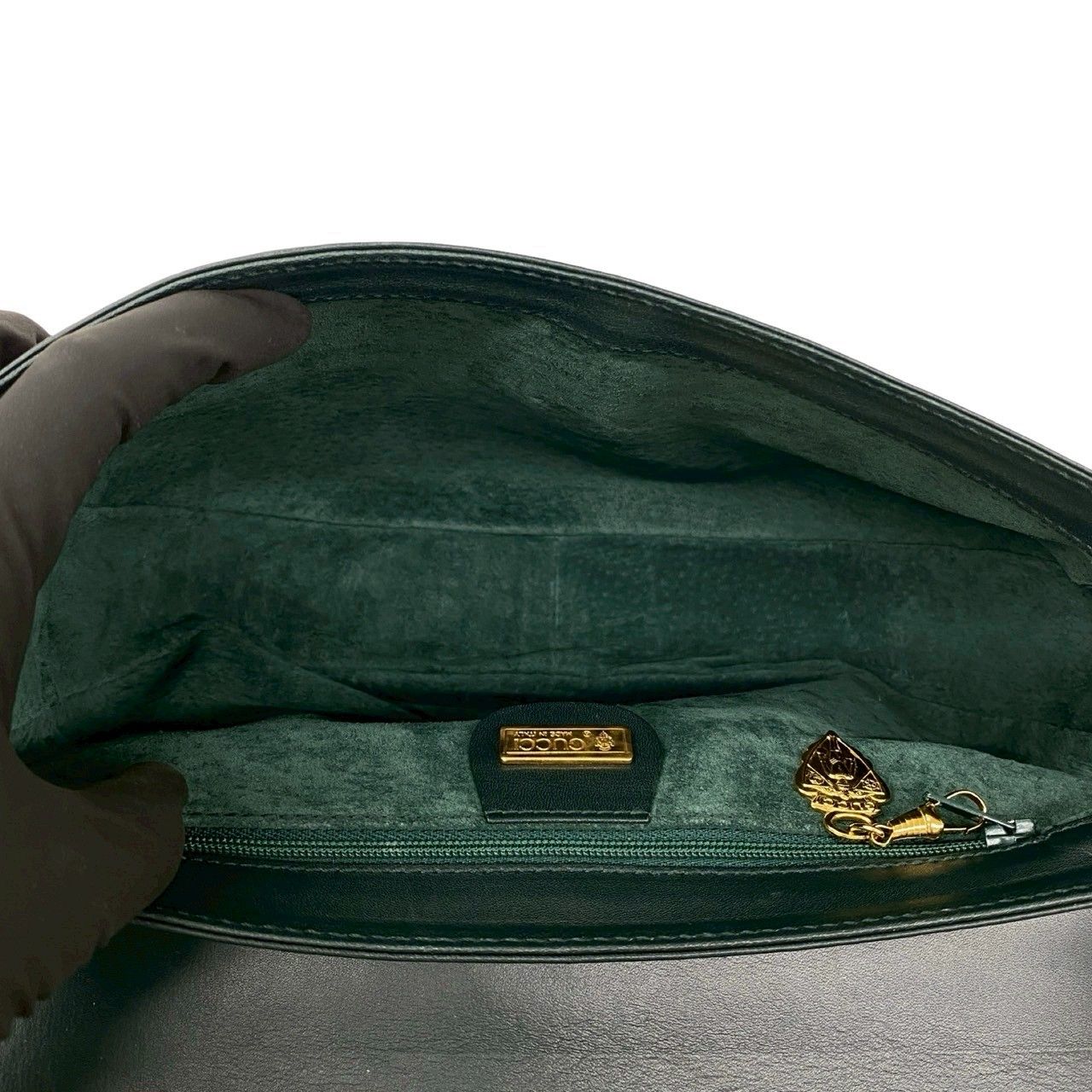 極 美品 希少品 保存箱付 GUCCI グッチ オールドグッチ ゴールド金具