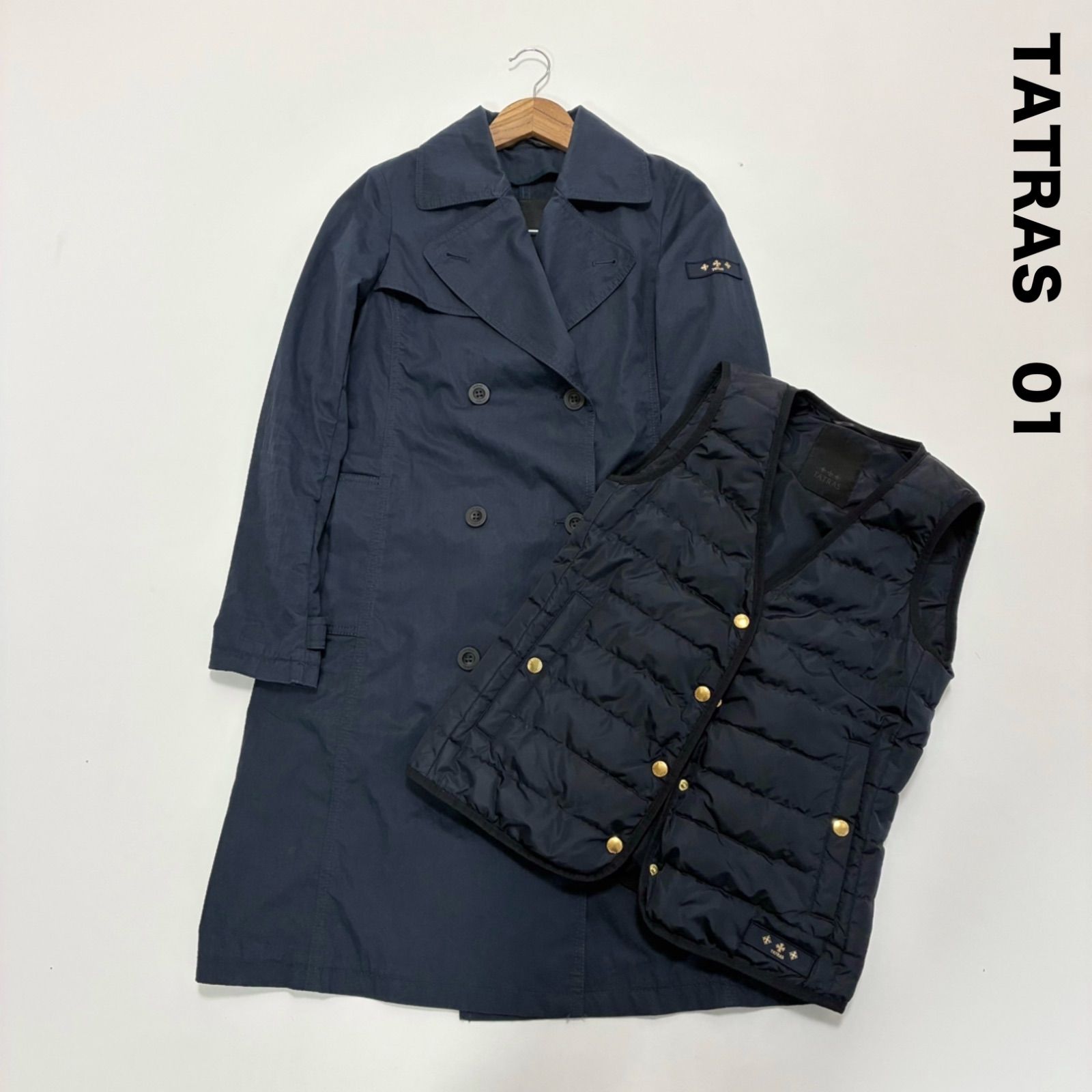 TATRAS タトラス☆ETNA エトナ ダウンベスト ライナー付き 3way 