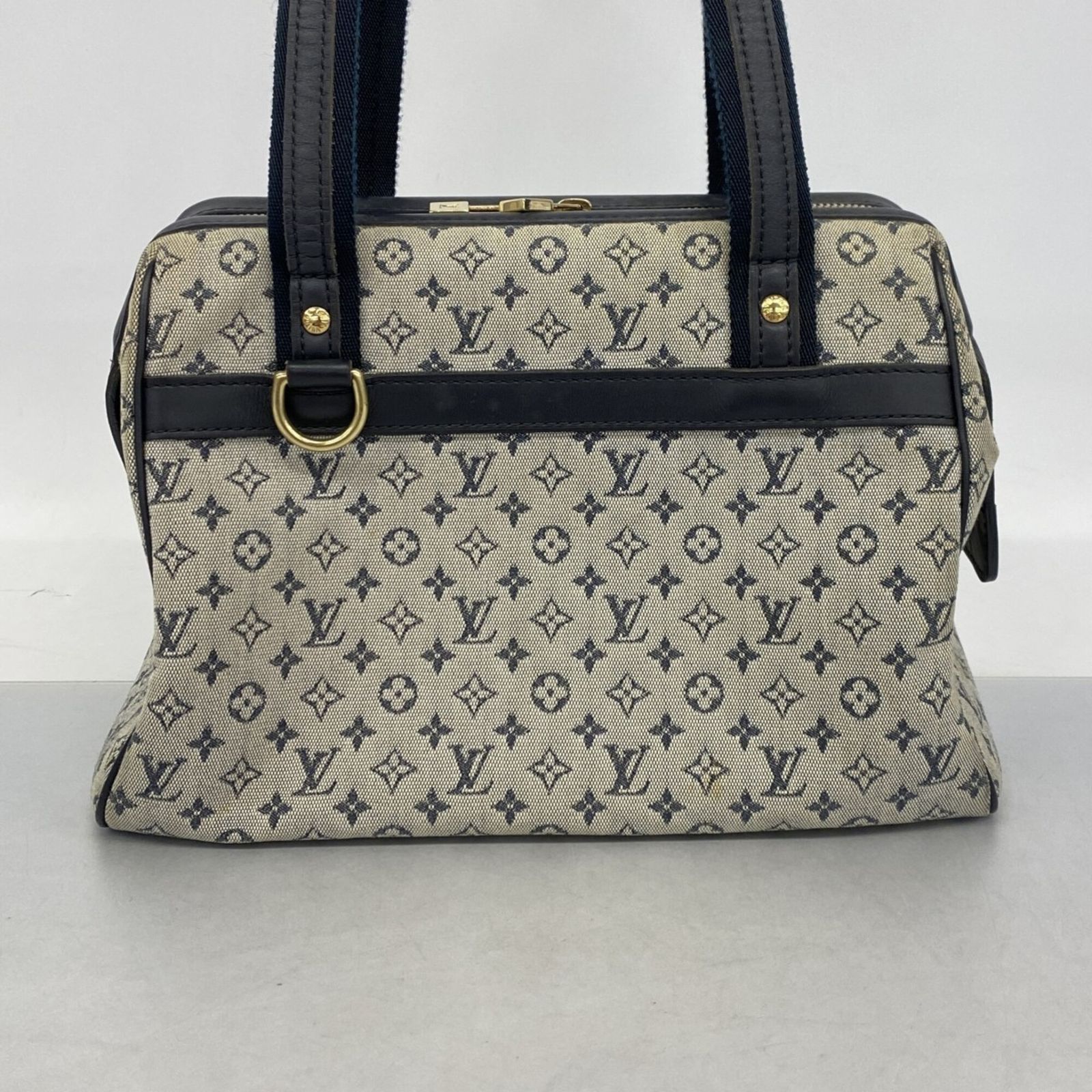 ルイ・ヴィトン モノグラムミニ M92214 ジョセフィーヌPM ブルー ルイ・ヴィトン(Louis Vuitton) ルイ・ヴィトン ハンドバッグ