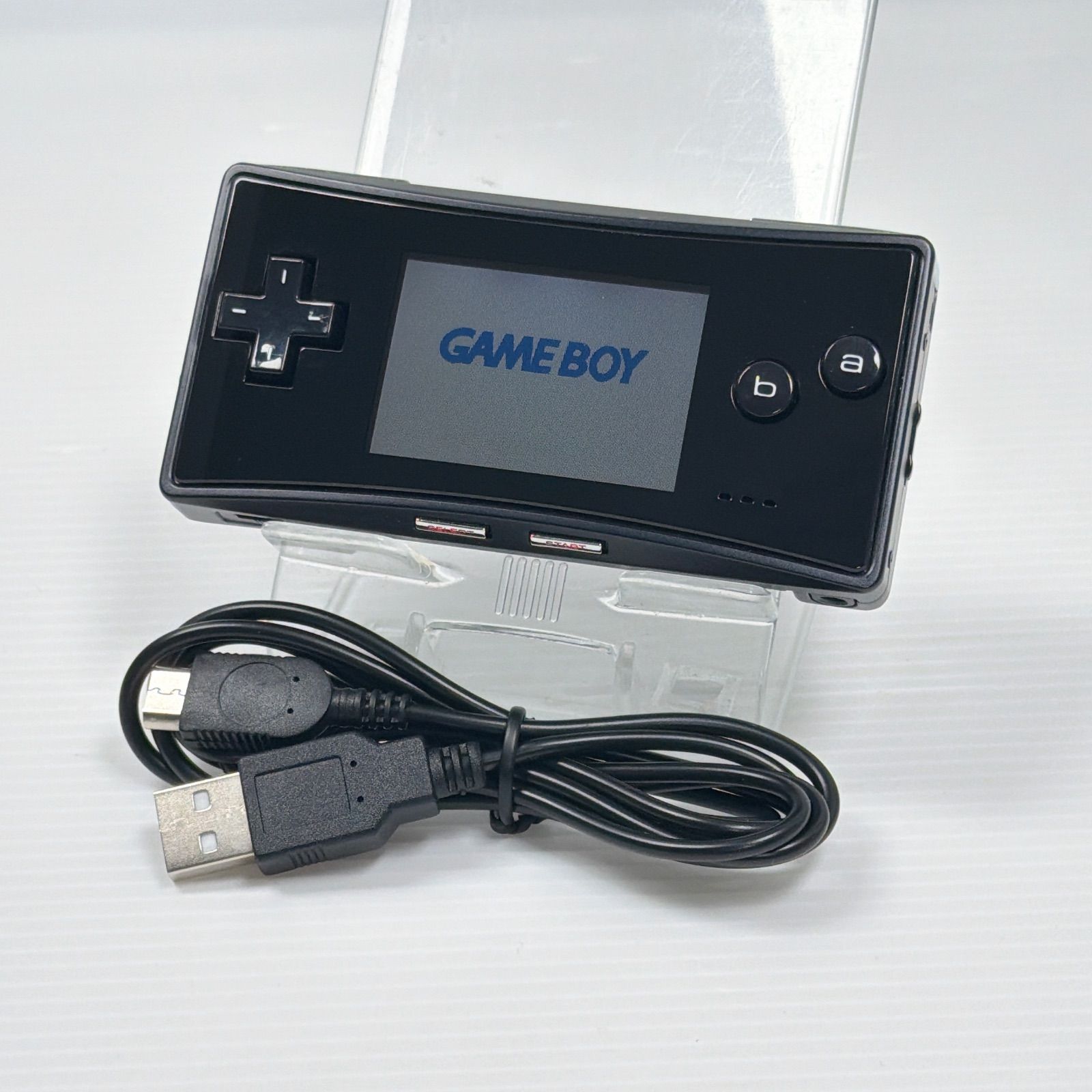 美品 ゲームボーイミクロ ブラック 遊べるセット 動作確認済み 