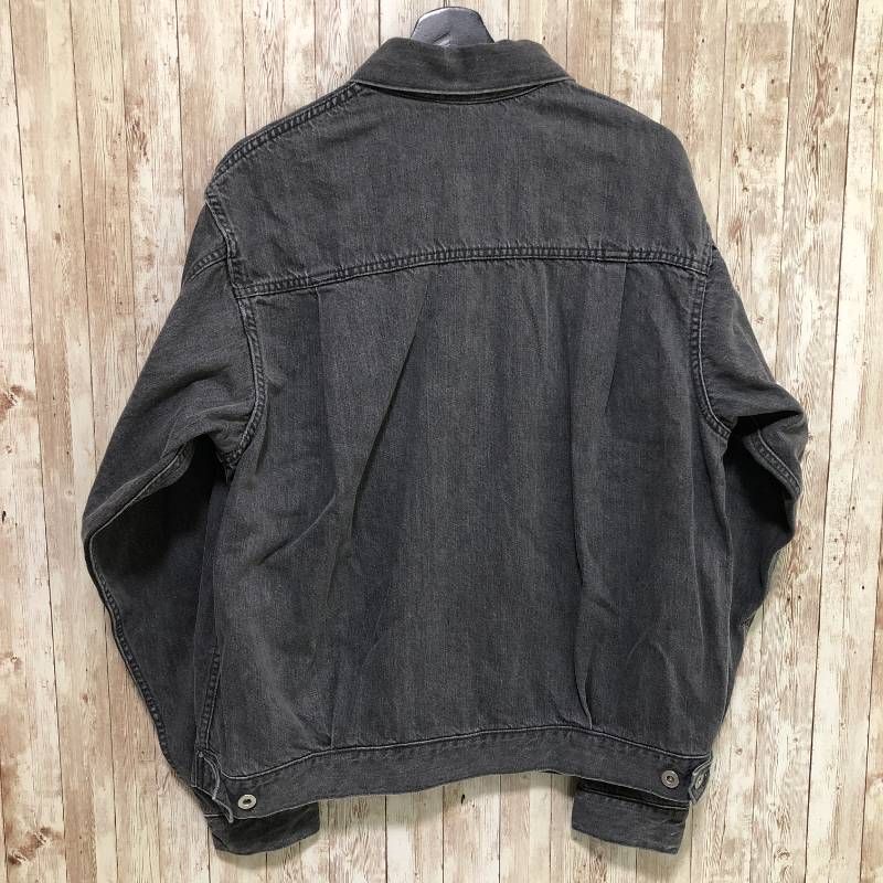 タ WJK ダブルジェイケイ デニムジャケット ブラック（ユーズド加工 