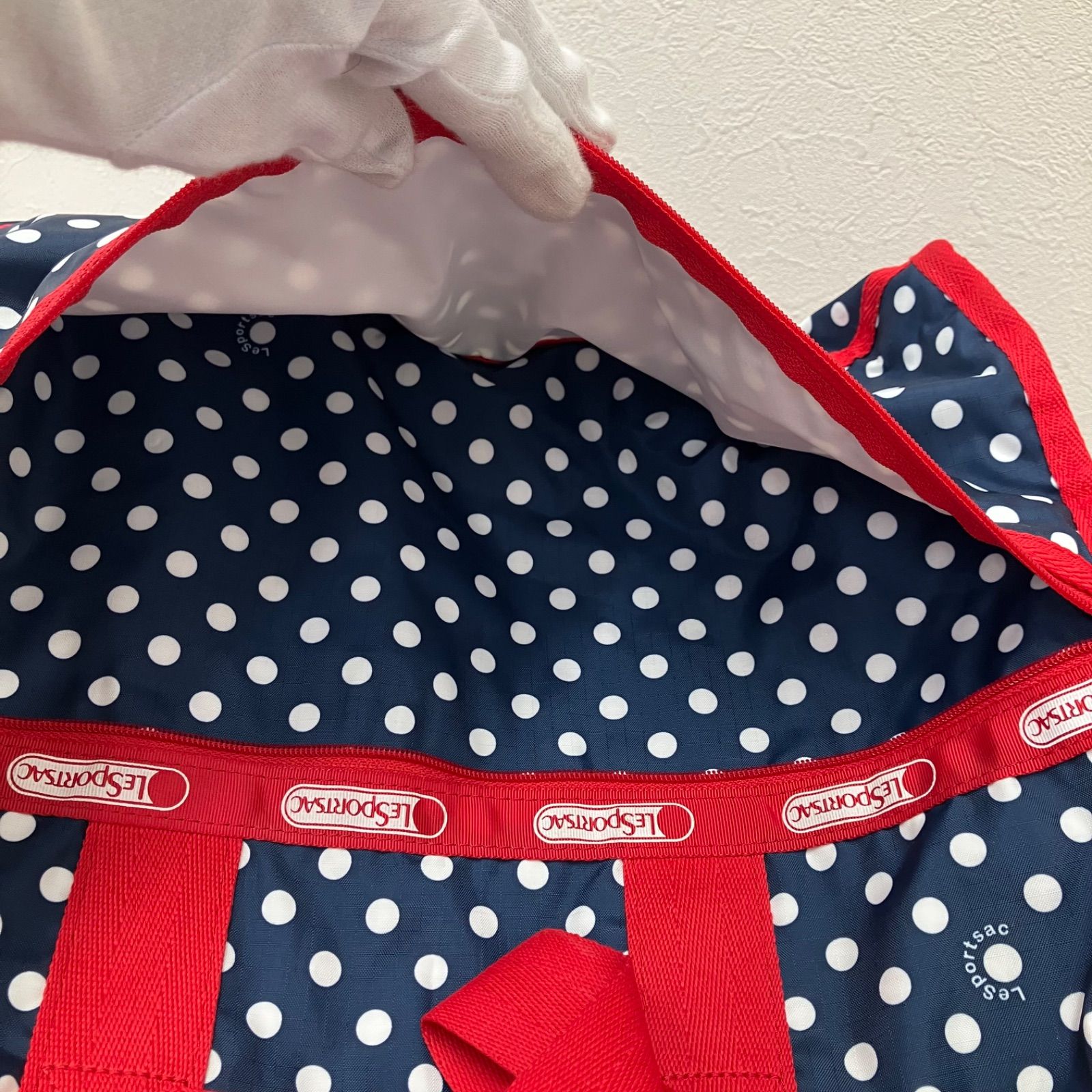 1347 LeSportsac レスポートサック ボストンバッグ 2way 旅行 大容量