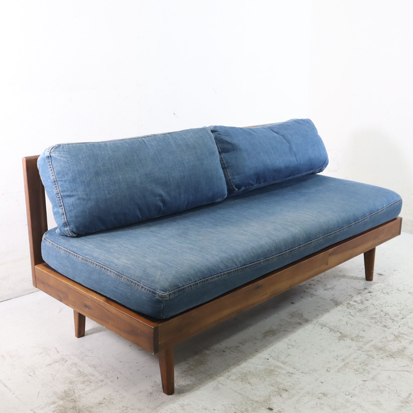 unico ウニコ SWELLA スウェラ ベンチバックレスト W1400 ブルー 2人 