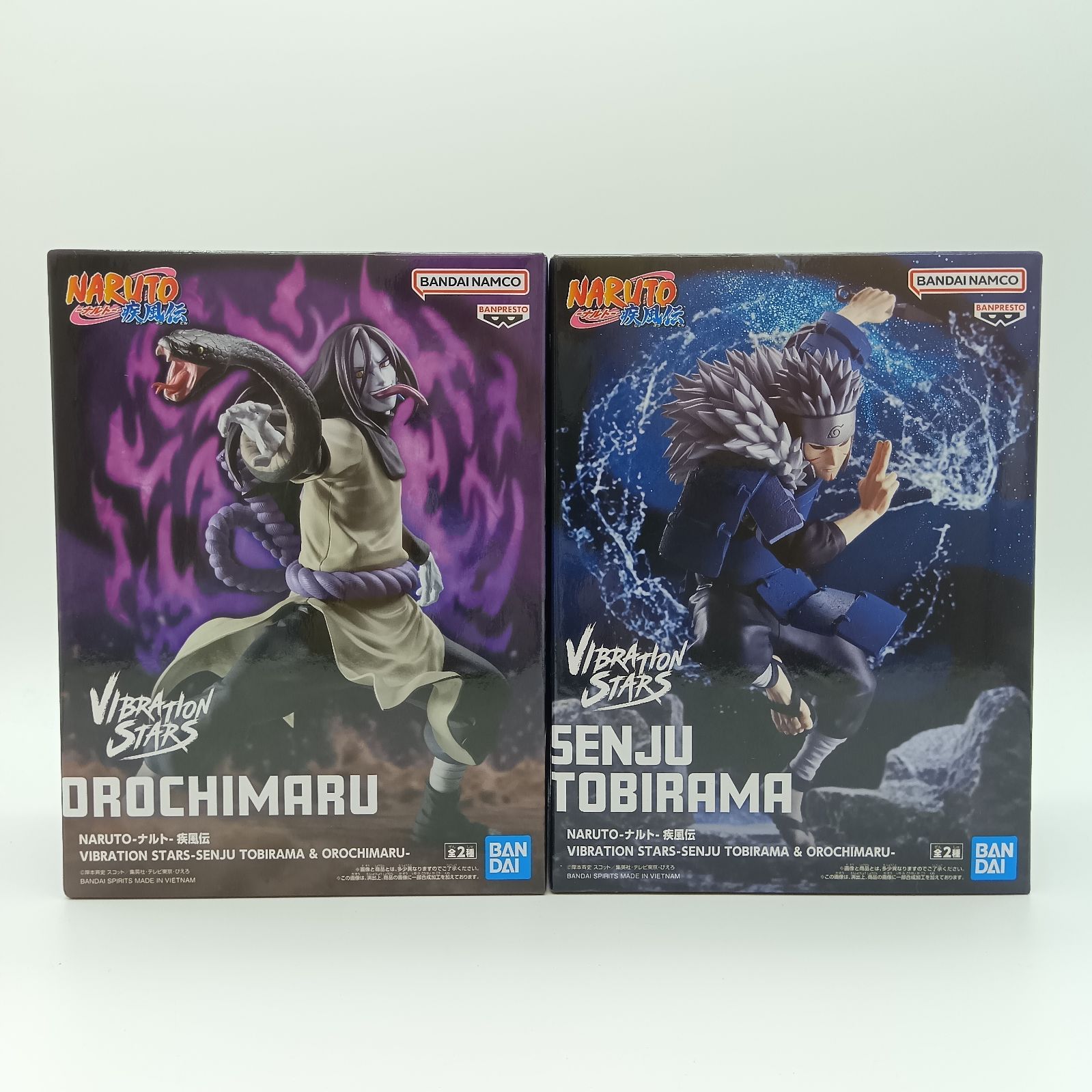 未開封】NARUTO ナルト 疾風伝 VIBRATION STARS 千手扉間 大蛇丸 