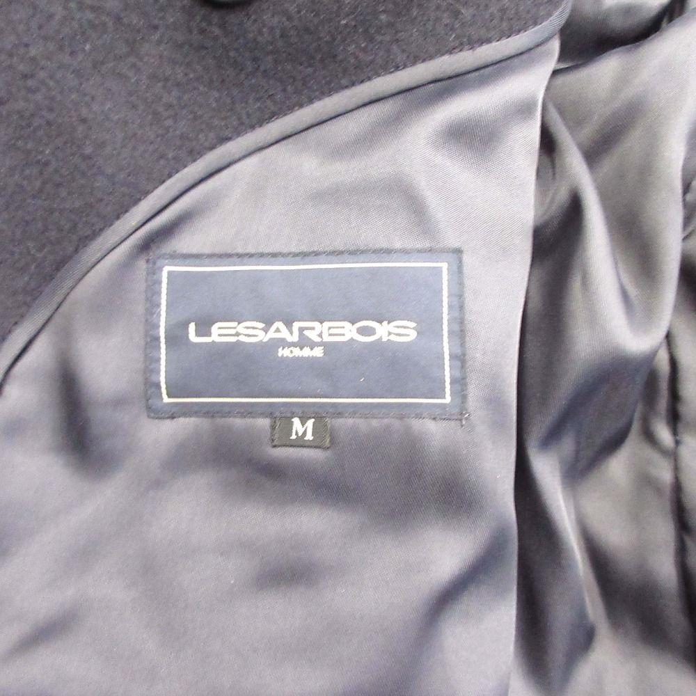 良品 LESARBOIS レーザーボイス カシミヤ混 ロング コート ジャケット
