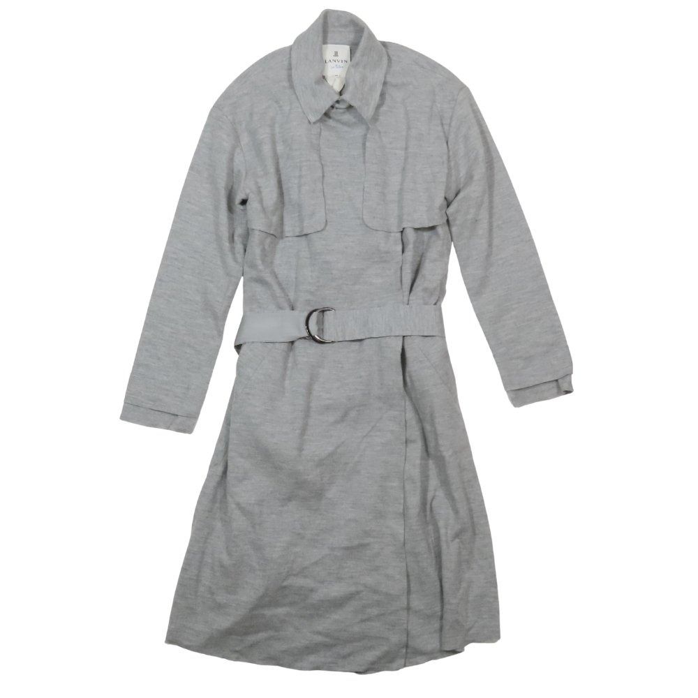 美品 LANVIN en Bleu ランバンオンブルー トレンチコート 美品 LANVIN en Bleu ランバンオンブルー トレンチコート