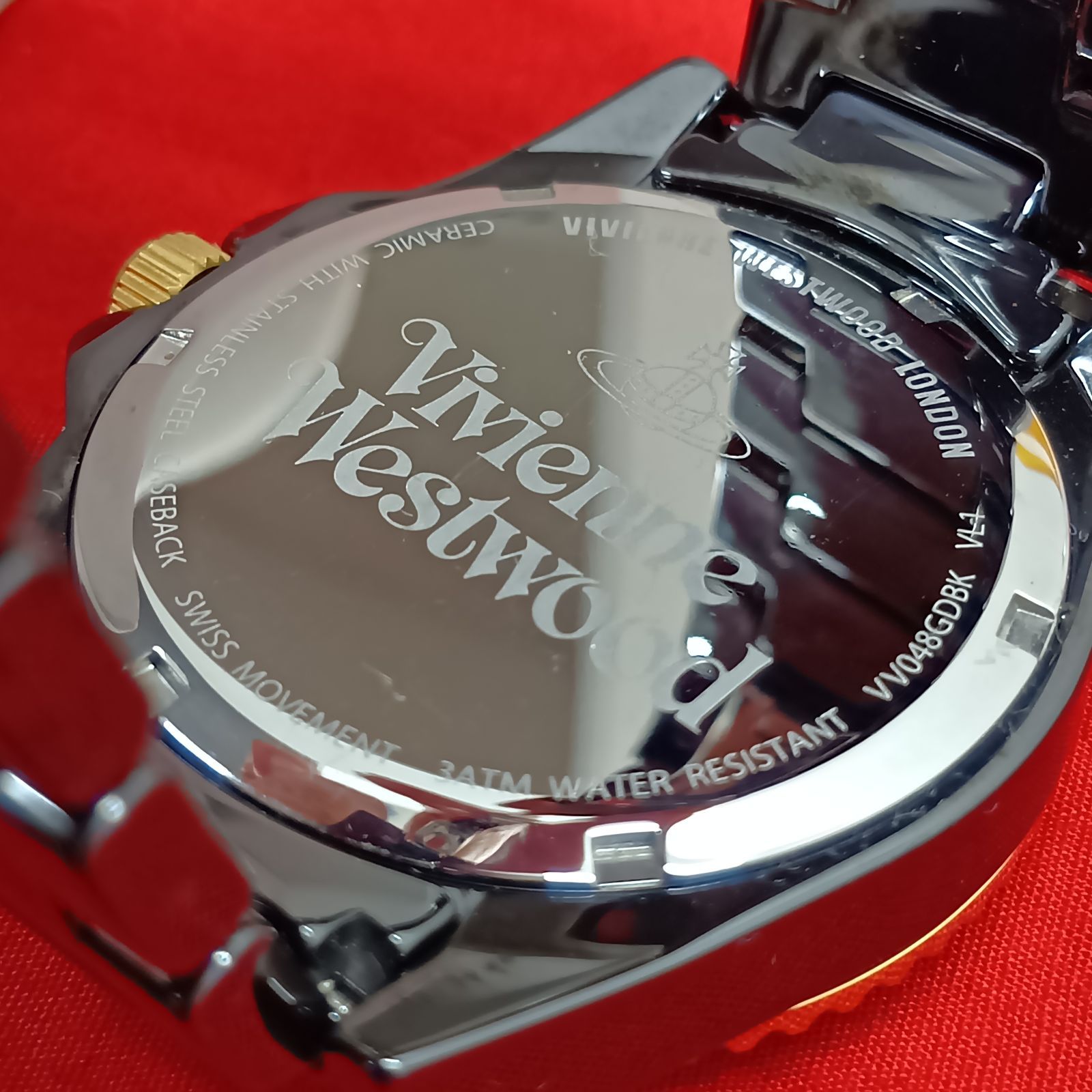VIVIENNE WESTWOOD 時計 VV048GDBK ゴールド ブラック 腕時計