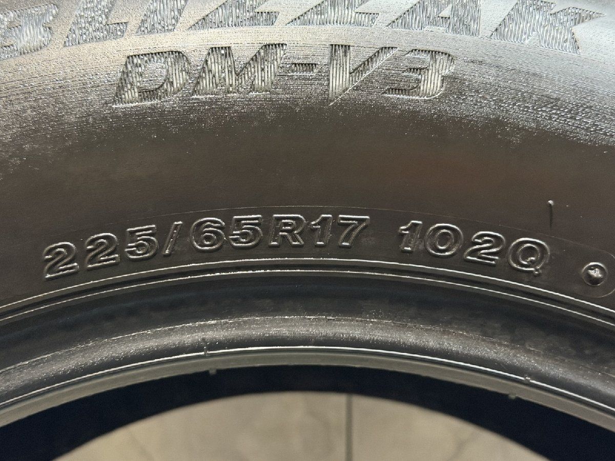 BS BRIDGESTONE BLIZZAK DM-V3 225/65R17 17インチ スタッドレス 1本 