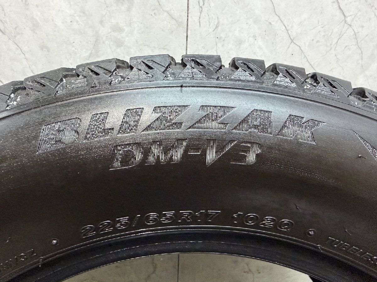 BS BRIDGESTONE BLIZZAK DM-V3 225/65R17 17インチ スタッドレス 1本 