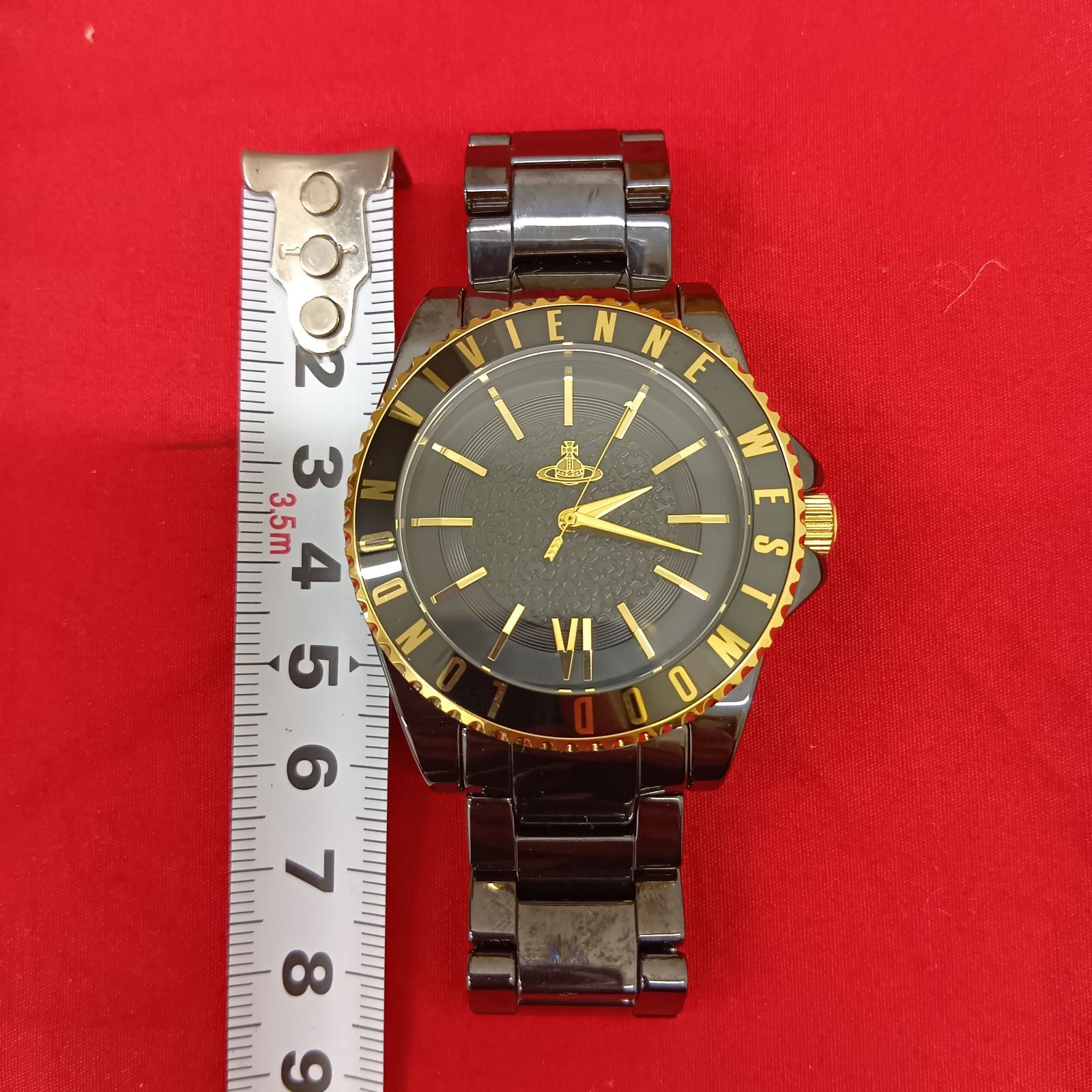 VIVIENNE WESTWOOD 時計 VV048GDBK ゴールド ブラック 腕時計