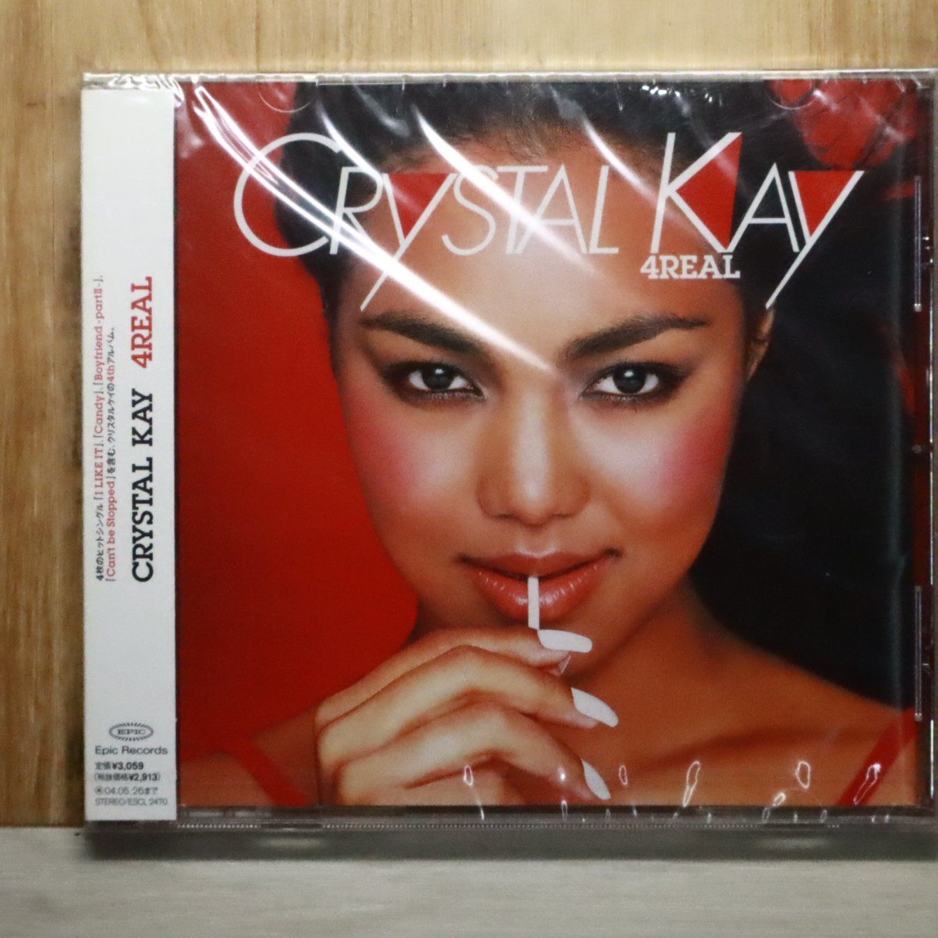 国内盤CD☆クリスタル・ケイ/Crystal Kay□ 4REAL - Crystal Kay
