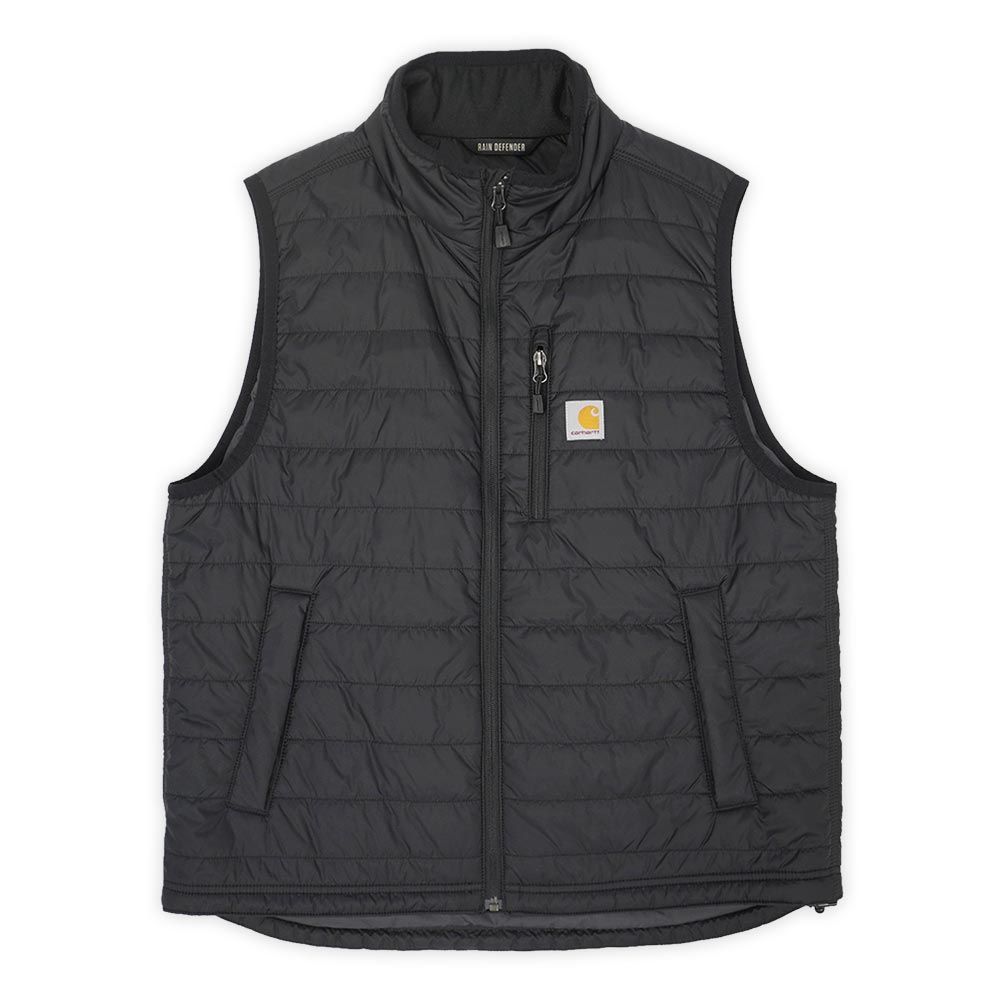 美品 カーハート Carhartt 00s 2020年代 ギリアムベスト BLACK RAIN 