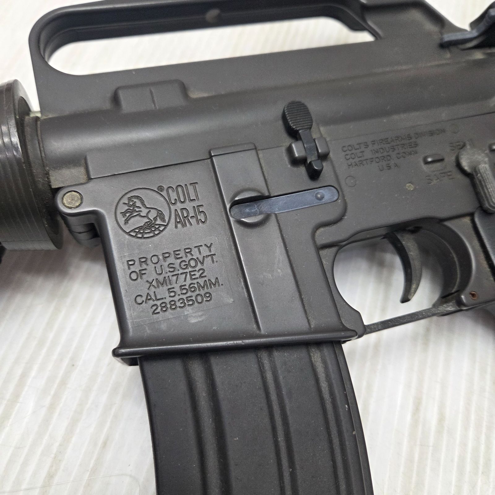 COLT AR-15 電動ガン エアガン ショートカスタム｜Yahoo!フリマ コルト