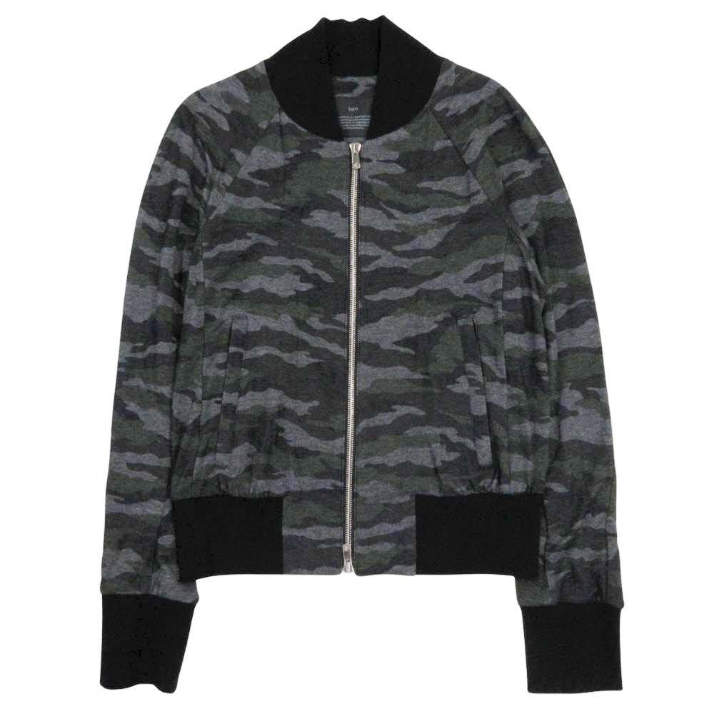 良品 bajra バジュラ 迷彩 ジップアップ ブルゾン ジャケット アウター 