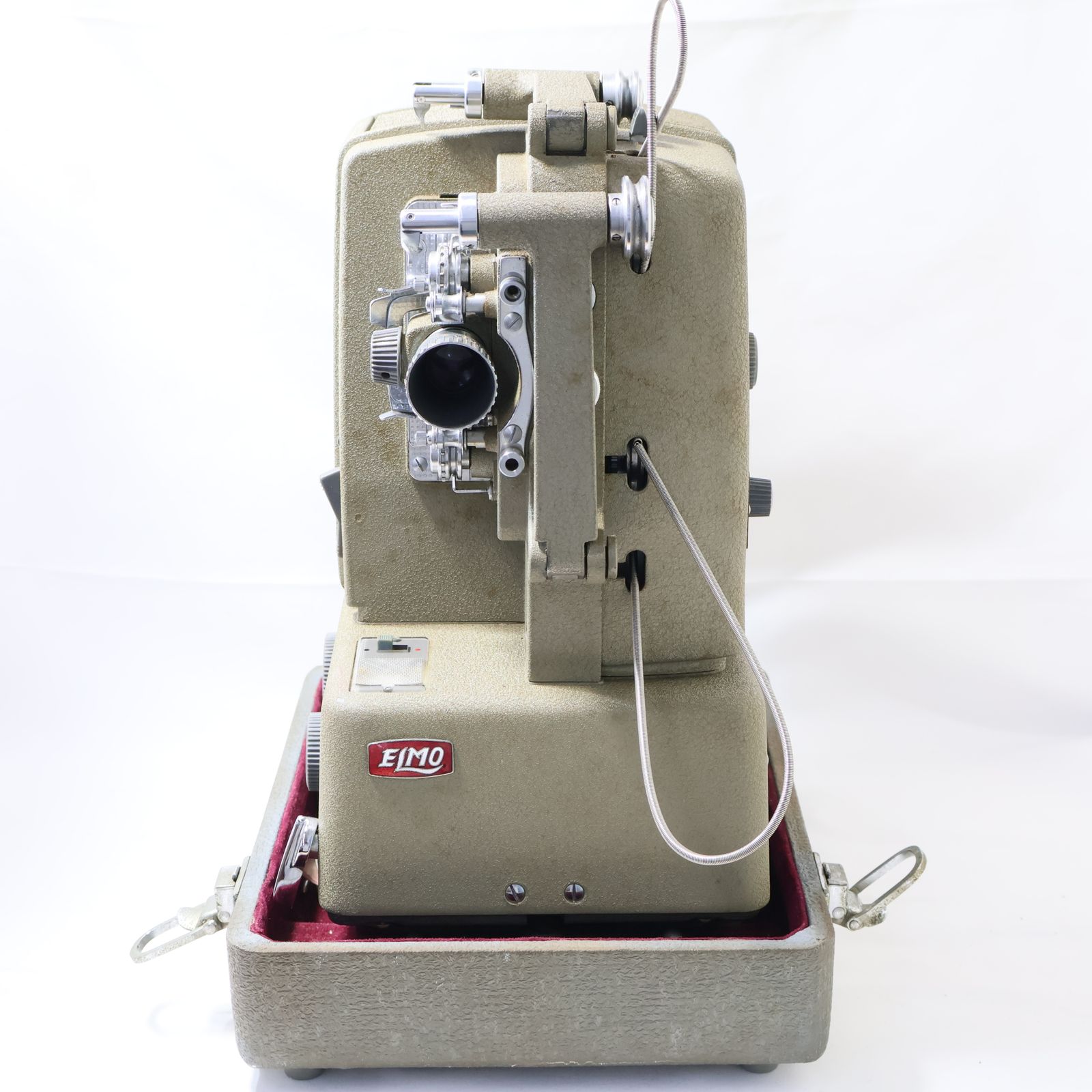 ELMO F-80 8ミリ 映写機 ヴィンテージ プロジェクター 現状品 動作