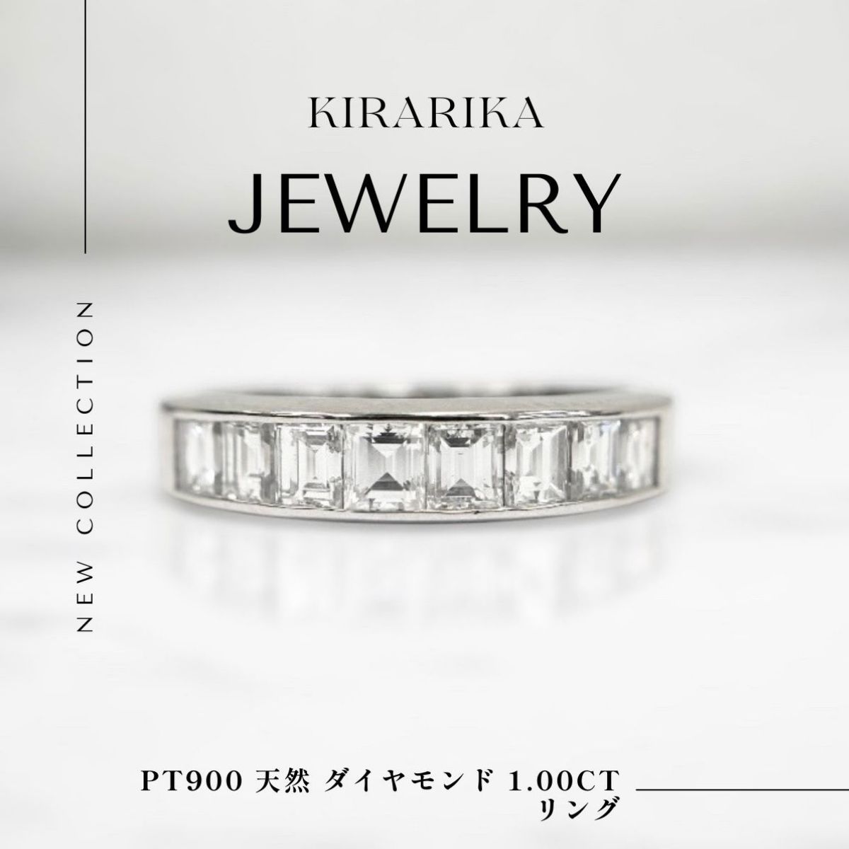 Pt900 ダイヤモンド1.00ct リング - メルカリ