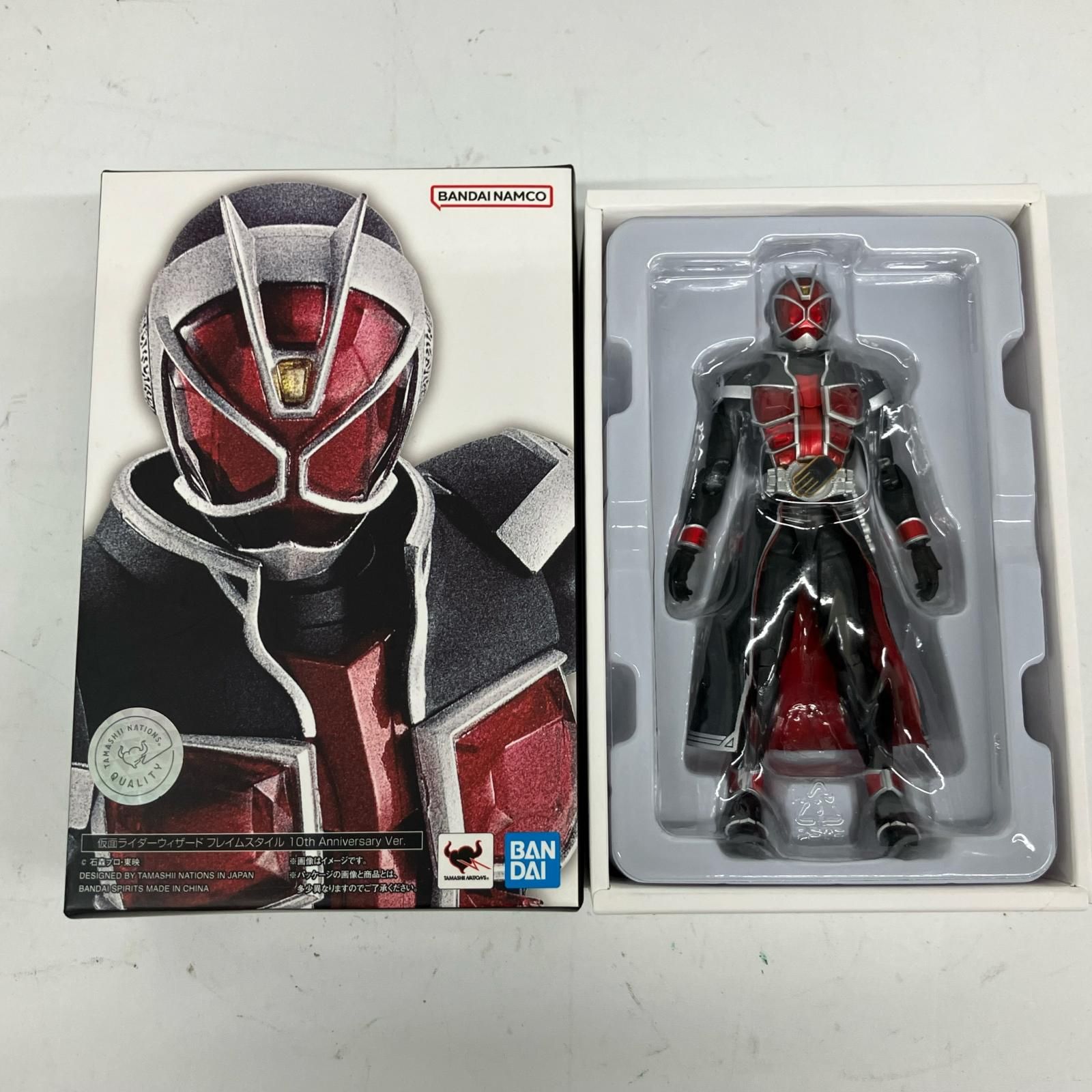 S.H.Figuarts フィギュア 真骨彫製法 仮面ライダーウィザード フレイム