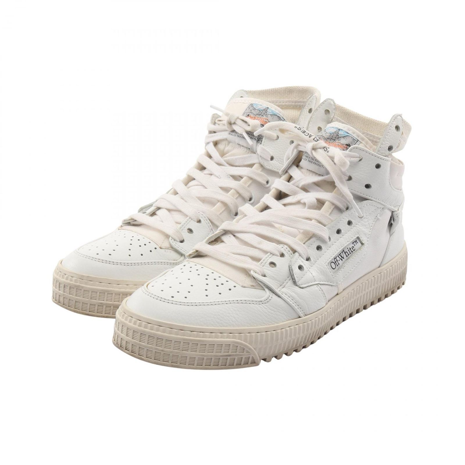 オフホワイト OFF-WHITE スニーカー オフコート3.0 ホワイト レザー 