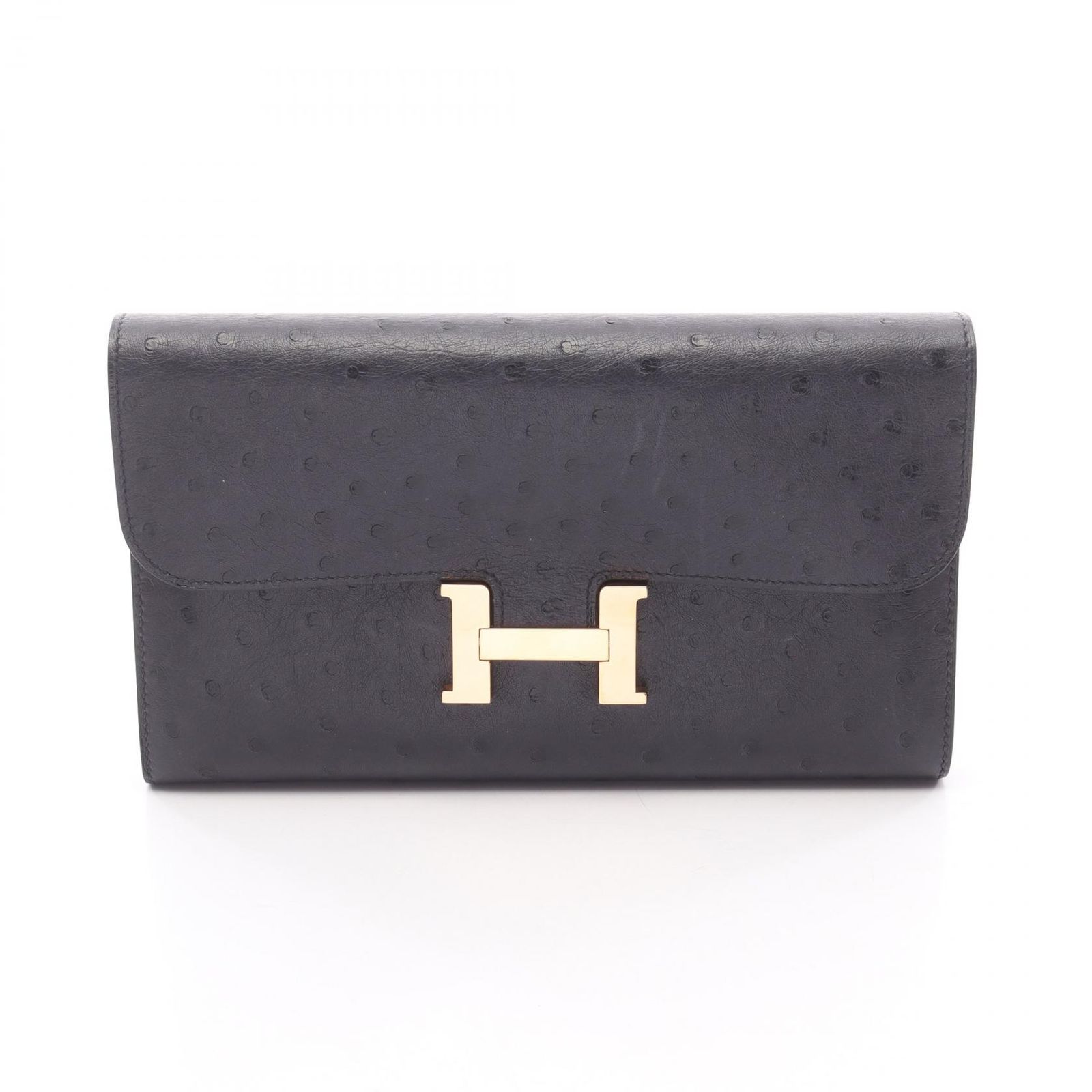 エルメス HERMES 二つ折り長財布 コンスタンスロング キャバン 