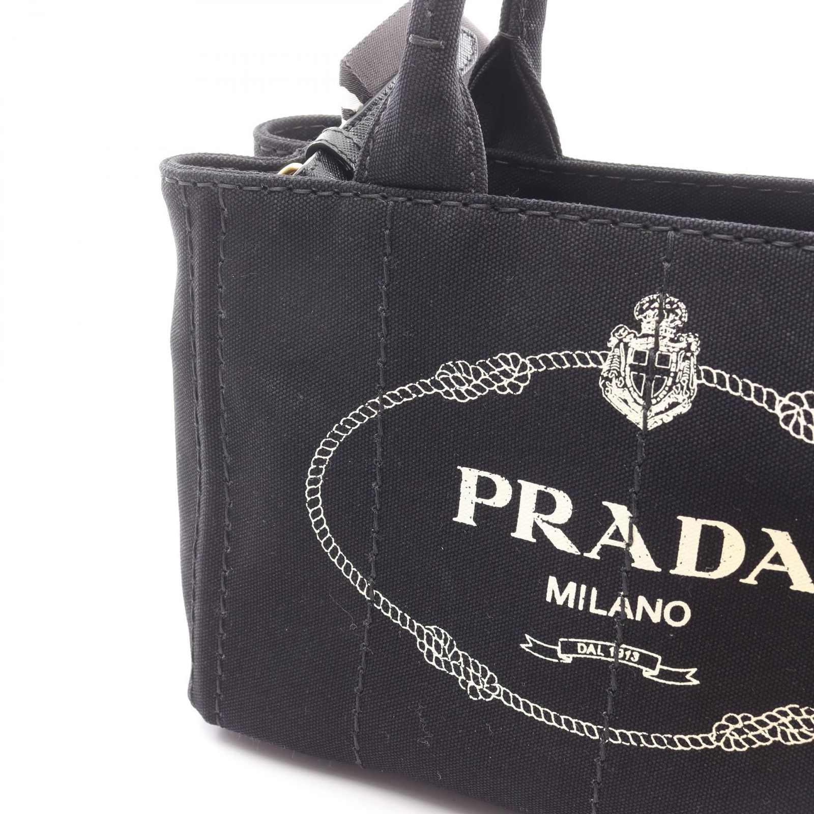 プラダ PRADA トートバッグ CANAPA カナパ 2WAY 1BG439 ブラック 