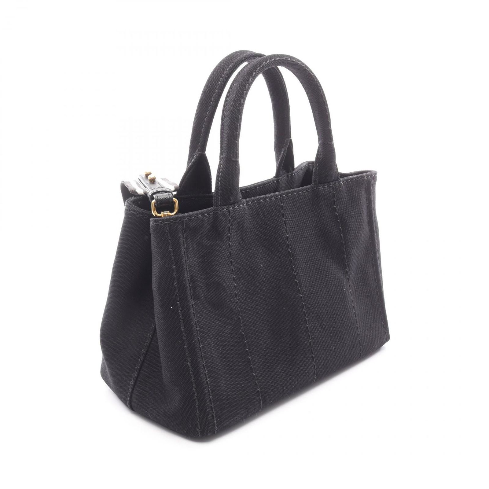 プラダ PRADA トートバッグ CANAPA カナパ 2WAY 1BG439 ブラック 