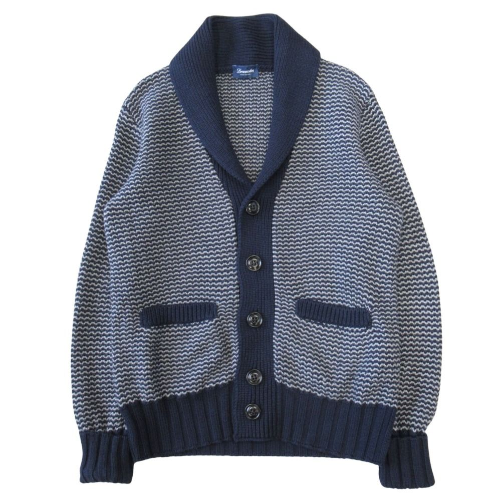 美品 DRUMOHR ドルモア ニット カーディガン ジャケット ブルゾン 