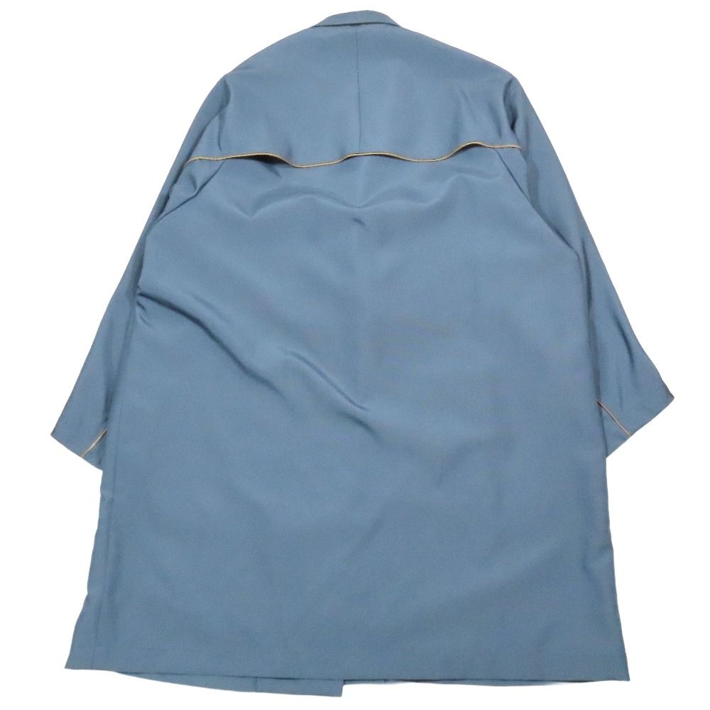美品 24ss kolor カラー トグルクロージャー バックル ロングコート
