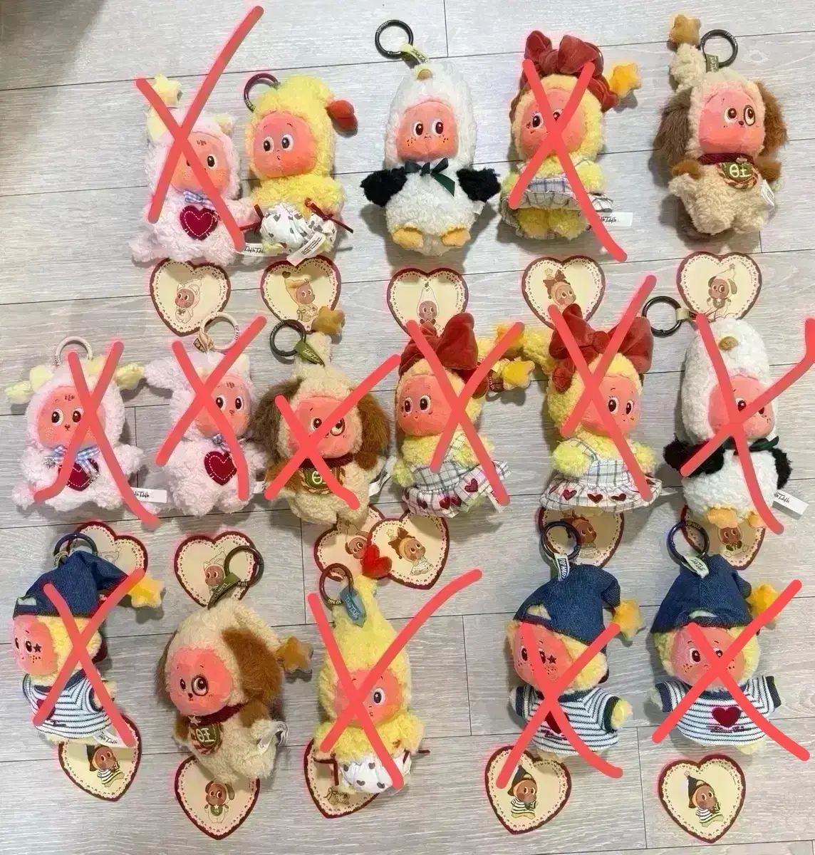 twinkle twinkle ぬいぐるみキーホルダー 15個セット 正規品