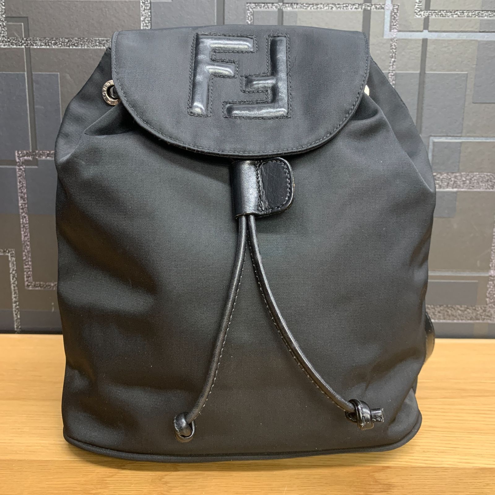 FENDI フェンディ FFロゴ ナイロン ミニ リュックサック バックパック