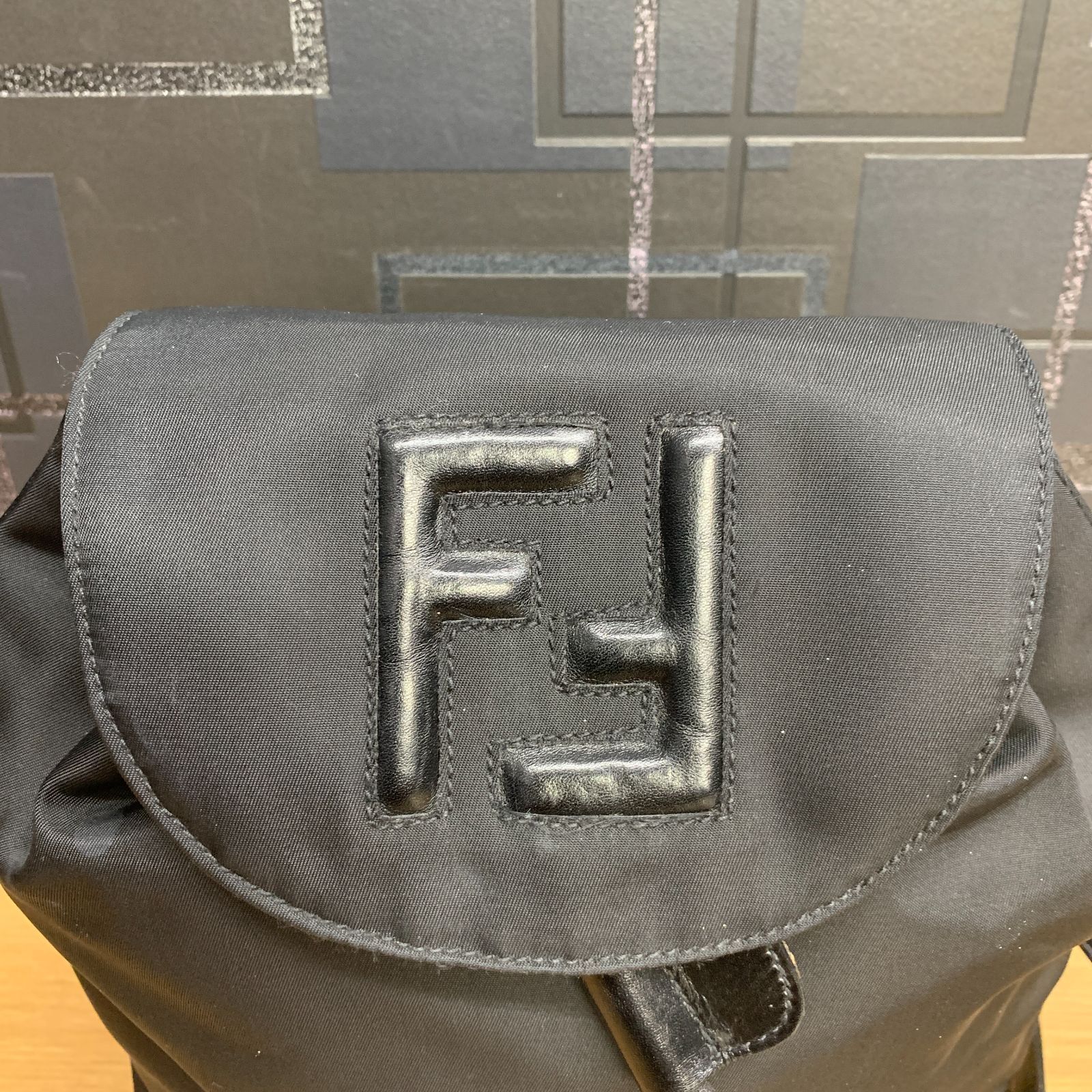 FENDI フェンディ FFロゴ ナイロン ミニ リュックサック バックパック