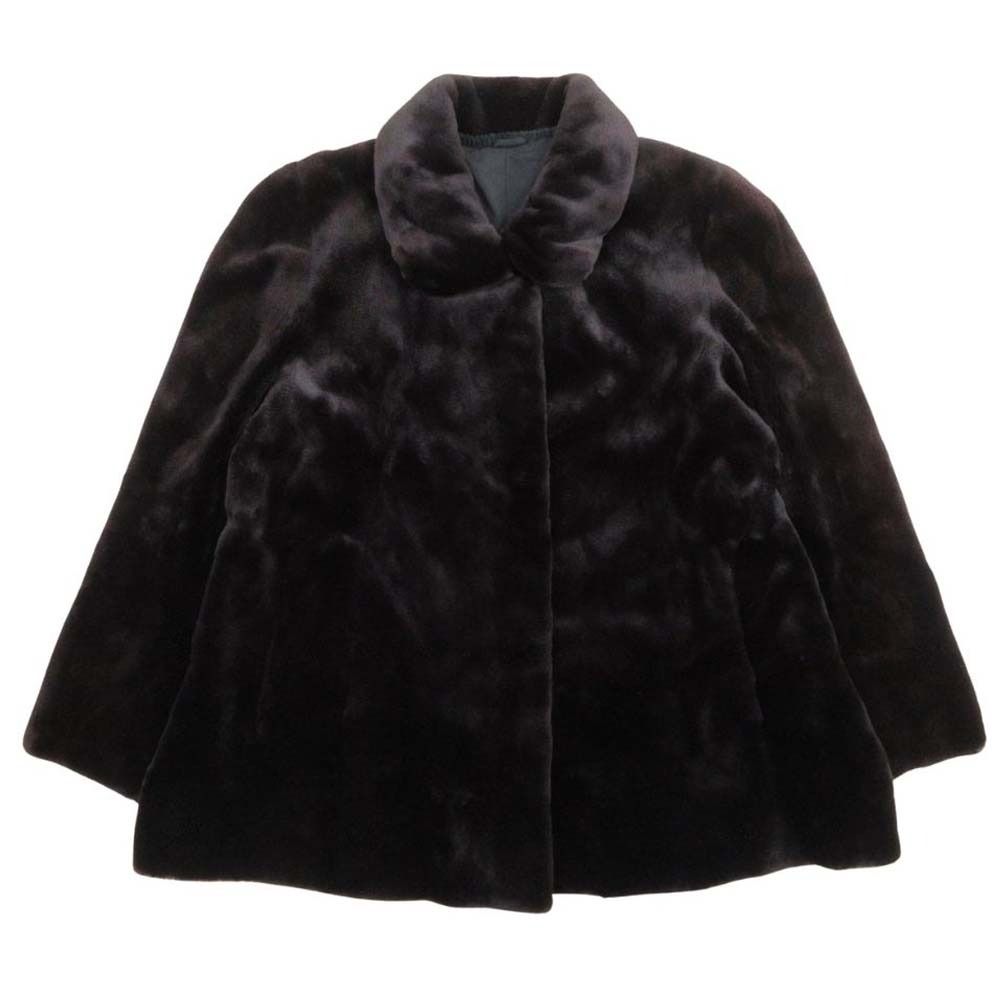 美品 SAGA MINK サガミンク 毛皮 ミンクファー ハーフ コート 美品 SAGA MINK サガミンク 毛皮 ミンクファー ハーフ コート