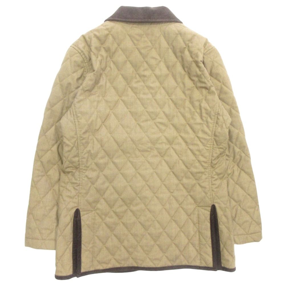 美品 MACKINTOSH マッキントッシュ キルティング ウール ジャケット ブルゾン ジャンパー G1F21-212-45 サイズM ブラウン メンズ 古着 中古 USED 美品 MACKINTOSH マッキントッシュ キルティング ウール ジャケット