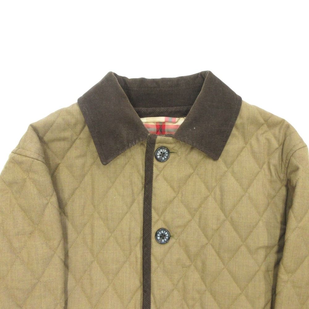 美品 MACKINTOSH マッキントッシュ キルティング ウール ジャケット