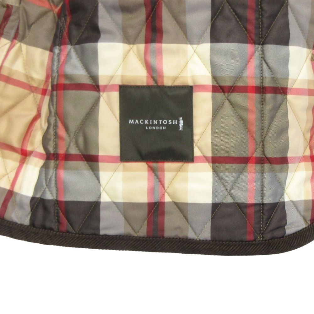 美品 MACKINTOSH マッキントッシュ キルティング ウール ジャケット