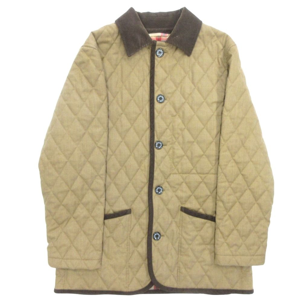 美品 MACKINTOSH マッキントッシュ キルティング ウール ジャケット ブルゾン ジャンパー G1F21-212-45 サイズM ブラウン メンズ 古着 中古 USED 美品 MACKINTOSH マッキントッシュ キルティング ウール ジャケット
