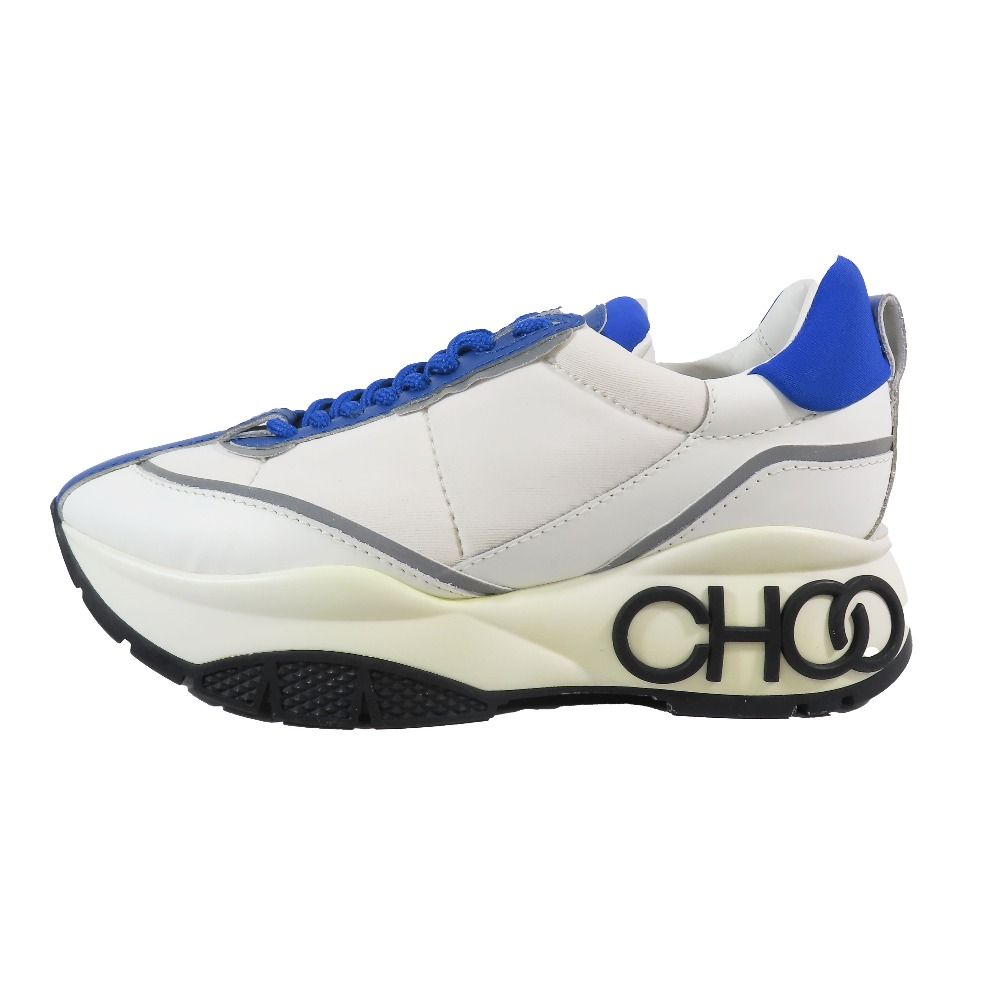 未使用 JIMMY CHOO ジミーチュウ RAINE レイン ローカットスニーカー 