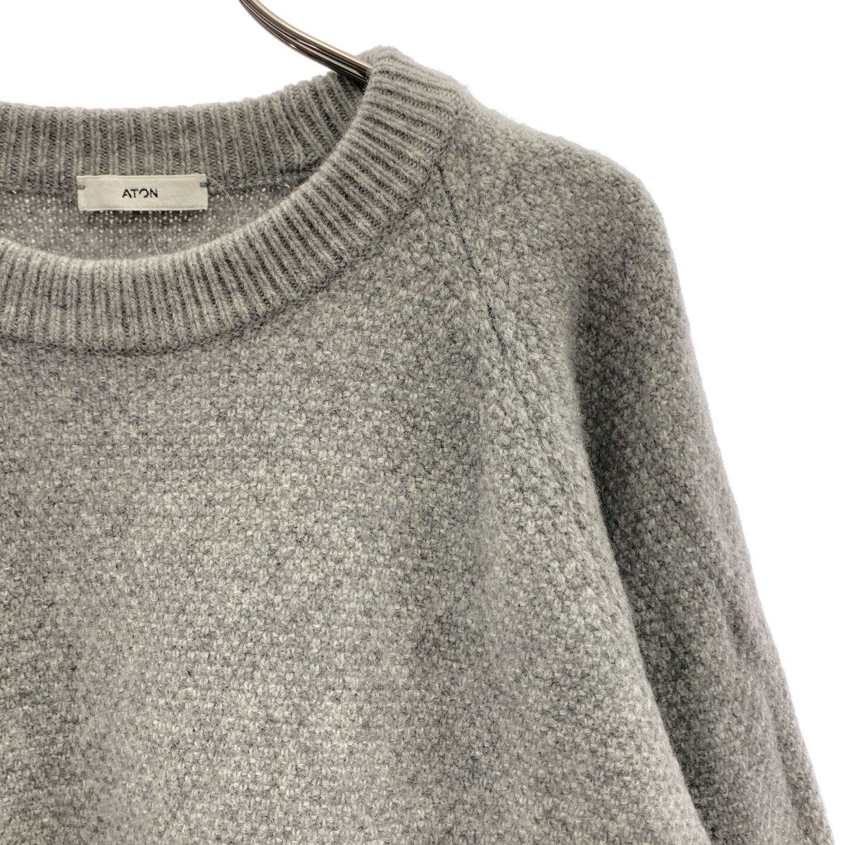 ATON / エイトン | LAMBS WOOL CREWNECK SWEATER ニット | 6 ATON / エイトン | LAMBS WOOL CREWNECK SWEATER ニット | 6