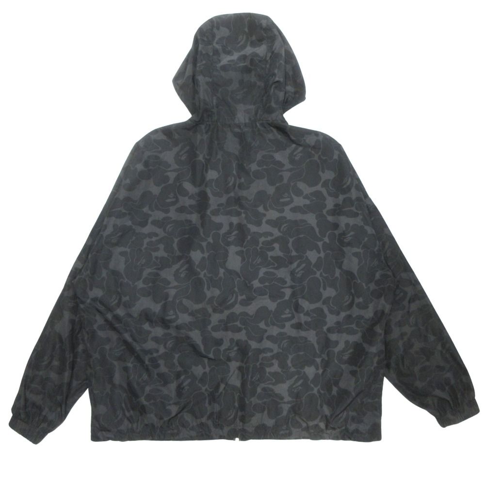 A BATHING APE アベイシングエイプ ナイロン ジャケット カモフラ 迷彩