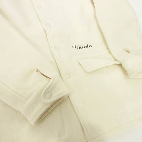 ウィアード WEIRDO BANDITS JACKET ウール.ジャケット ロゴ刺繍 